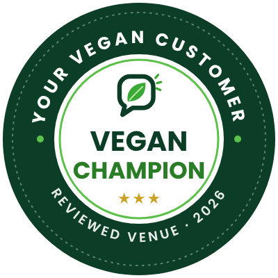 The Vegan Champion badge